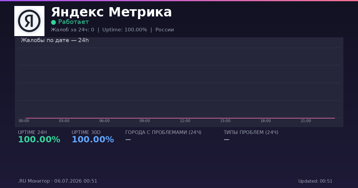 Яндекс Метрика status